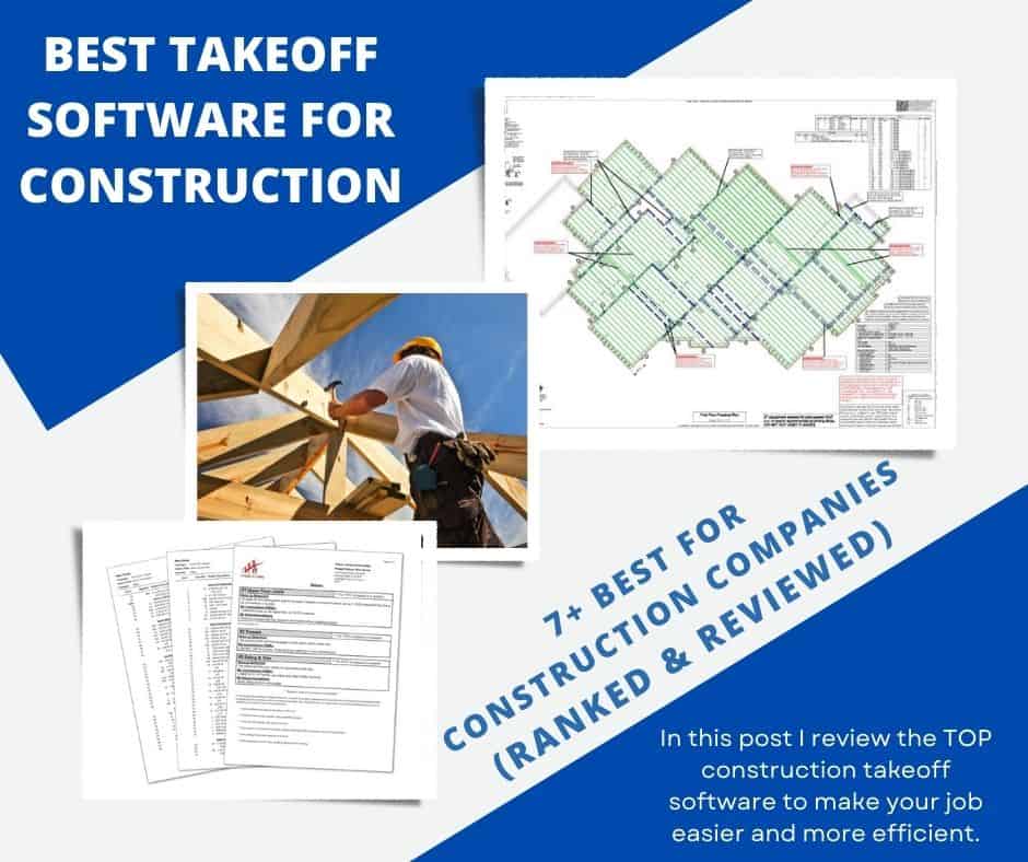 7+ of the Best Takeoff Software for construction ranked and reviewed