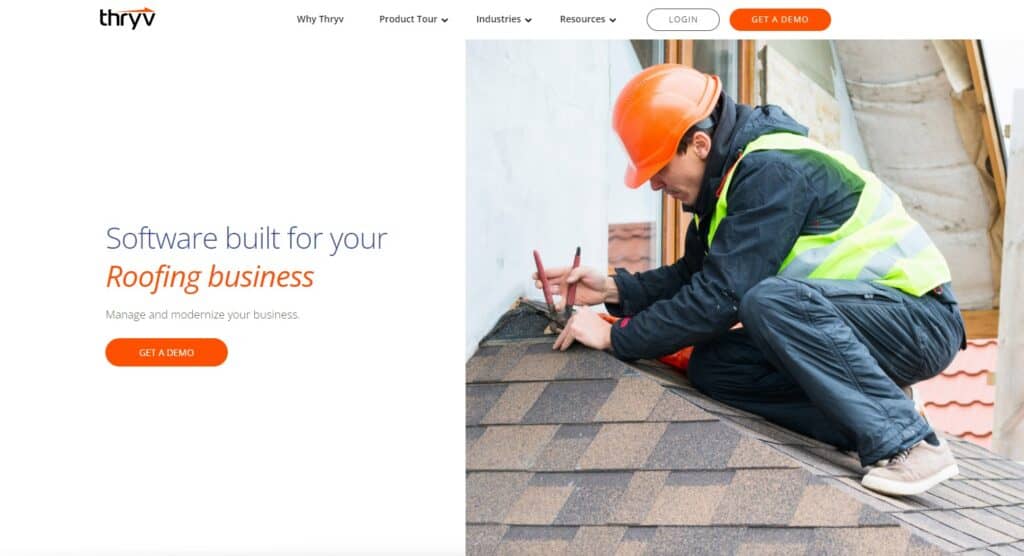 Roofer Business Software-Roofing CRM Invoicing-More Thryv